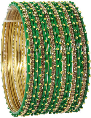 HOMOZE Metal Bangle Set(Pack of 18)
