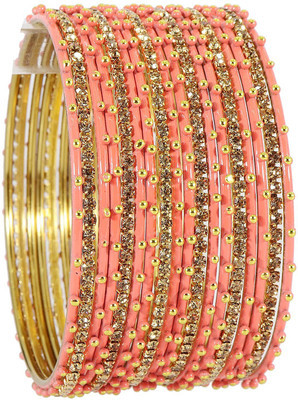 HOMOZE Metal Bangle Set(Pack of 18)