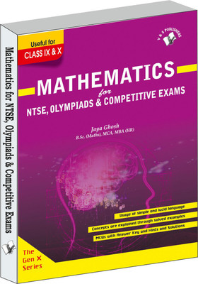 Mathematics  - For NTSE,olympiads & competitive exams(English, Paperback, Ghosh Jaya)