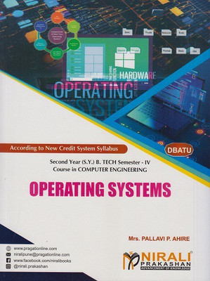 OPERATING SYSTEMS - DBATU (Second Year SY B.Tech Semester 4 Computer Engineering)(Paperback, Mrs. Pallavi P. Ahire)