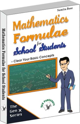 Mathematics formulae for school students(English, Paperback, Bose Sumita)