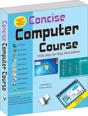 Concise Computer Course (With Youtube AV)(English, Paperback, Bhown Ishita)
