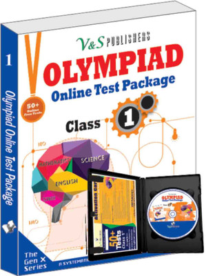 Olympiad Online Test Package Class 1 (Free CD With Activation Voucher)(English, Paperback, unknown)