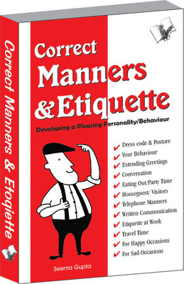 Correct Manners And Etiquette 1 Edition(English, Paperback, unknown)