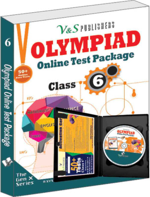 Olympiad Online Test Package Class 6 (Free CD With Activation Voucher)(English, SET, unknown)