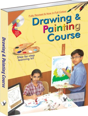 Drawing & Painting Course (With Online Content on Dropbox)(English, Paperback, Hashmi A.H.)