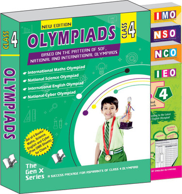 Olympiad Value Pack Class 4 (4 Book Set)(English, Paperback, unknown)