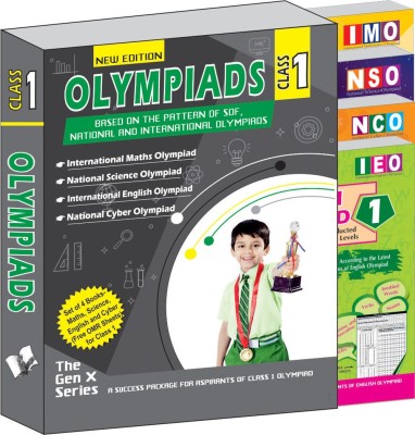 Olympiad Value Pack Class 1 (4 Book Set)(English, Paperback, unknown)