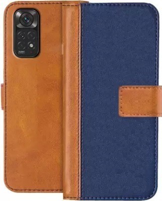 NxtGenT Flip Cover for Xiaomi Redmi Note 11 4G(Multicolor, Dual Protection, Pack of: 1)