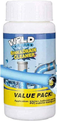 Erza Tornado Powerful Sink and Drain Cleaner Powder Drain Opener(50 g)