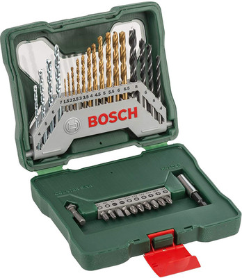 BOSCH X30Ti Drill Bit and Driver Bit Set (30-Piece X-line Titanium set )2607019324 Power & Hand Tool Kit(30 Tools)