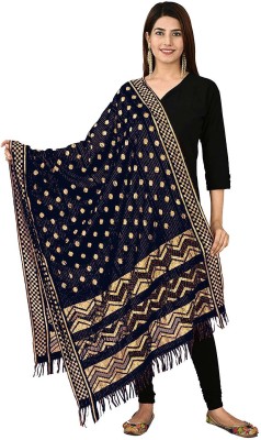 Kemza Silk Blend Printed Women Dupatta