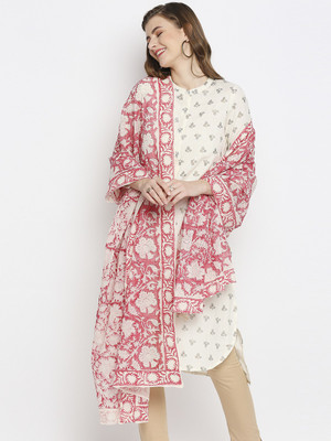 DUPATTA BAZAAR Cotton Blend Printed Women Dupatta