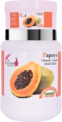 I TOUCH HERBAL Papaya Bleach Cream With Activator 1 kg(1000 ml)