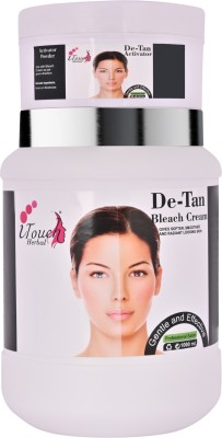 I TOUCH HERBAL De-Tan Bleach Cream With Activator 1 kg(1000 ml)