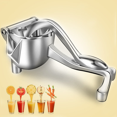 WunderVoX Aluminium Durable Aluminium Alloy Aluminium Alloy Manual Orange Fruit Juicer Hand Juicer(Steel)