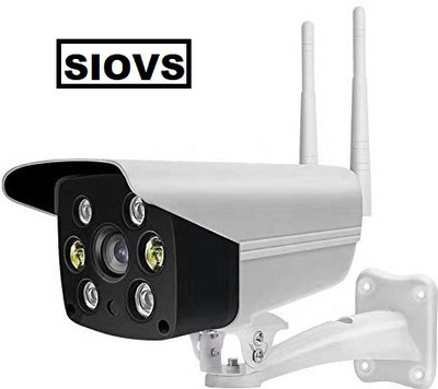 SIOVS Smart Bullet IP Camera for Home Office WiFi Wireless Camera, Indoor and Outdoor Security Camera(64 GB, 1 Channel)