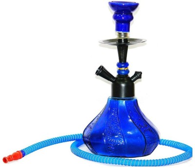 Antique collection 6.2 inch Ceramic Hookah(Blue)