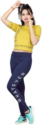 FAYDA MALL Blue Jegging(Printed)