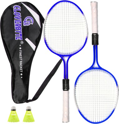 CLOVERBYTE Junior Phantom 2 Piece Multicolour Badminton With 2 Shuttlecock And Bag Badminton Kit