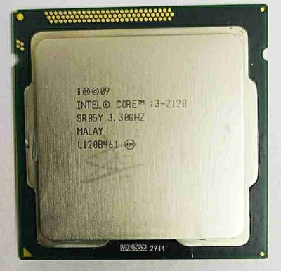 Intel I3 2120 3.3 GHz LGA 1155 Socket 2 Cores Desktop Processor(Silver)