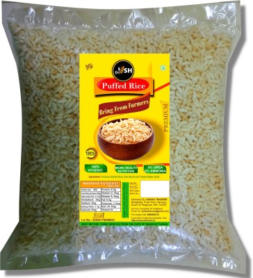 sish desi Super Lean 500 X 2 Desi Murmura Puffed Rice (Full Grain, Parboiled)(1 kg)