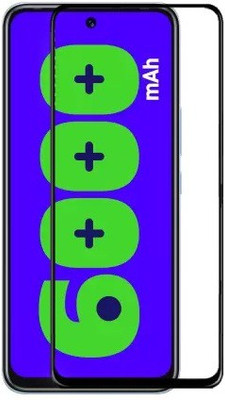 Caseline Edge To Edge Tempered Glass for Infinix HOT 12 Play(Pack of 1)