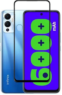 ROYALBASE Edge To Edge Tempered Glass for Infinix HOT 12 Play(Pack of 1)