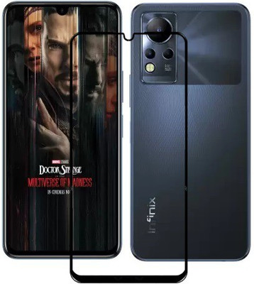 MOBIGENIX Edge To Edge Tempered Glass for Infinix Note 12(Pack of 1)