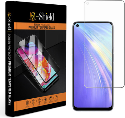 MS-Shield Edge To Edge Tempered Glass for Realme 6(Pack of 1)