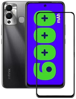 ROYALBASE Edge To Edge Tempered Glass for Infinix HOT 12 Play(Pack of 1)