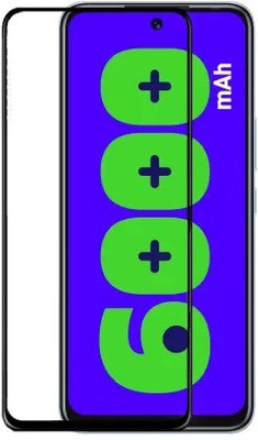 Caseline Edge To Edge Tempered Glass for Infinix HOT 12 Play(Pack of 1)