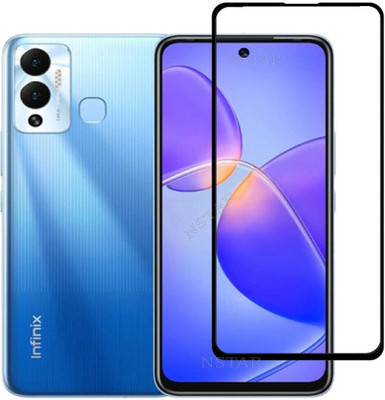 NSTAR Edge To Edge Tempered Glass for Infinix HOT 12 Play(Pack of 1)
