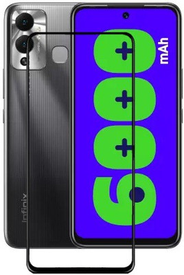 ROYALBASE Edge To Edge Tempered Glass for Infinix HOT 12 Play(Pack of 1)