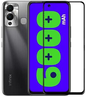AB PRIME Edge To Edge Tempered Glass for Infinix HOT 12 Play(Pack of 1)