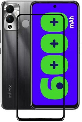 ROYALBASE Edge To Edge Tempered Glass for Infinix HOT 12 Play(Pack of 1)
