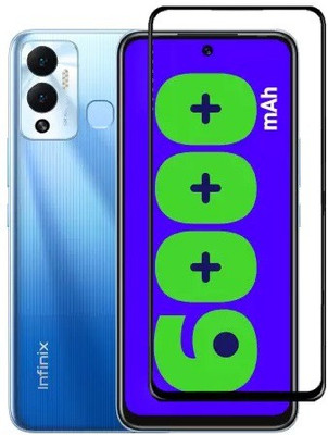 ROYALBASE Edge To Edge Tempered Glass for Infinix HOT 12 Play(Pack of 1)