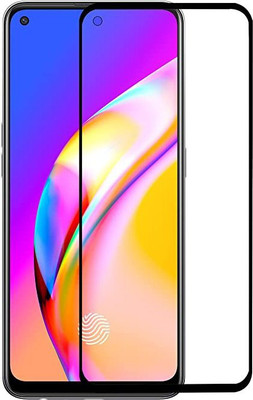 Viveks Edge To Edge Tempered Glass for Oppo F19/ F19 Pro / F19 Pro+ 5G / F19s(Pack of 1)