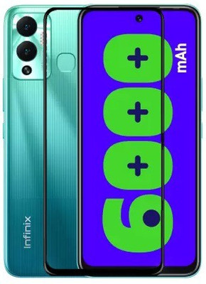 CASEHUNT Edge To Edge Tempered Glass for Infinix HOT 12 Play(Pack of 1)