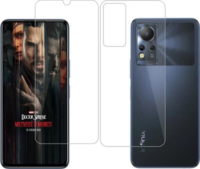 Ten To 11 Front and Back Screen Guard for Infinix Note 12i(Pack of 2)