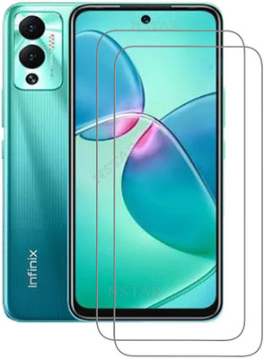NSTAR Tempered Glass Guard for Infinix HOT 12 Play(Pack of 2)