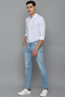Allen Solly Men Solid Casual White Shirt