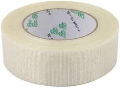 Wikigo Water Proof Cricket Bat Protection Fiber Tape(40mm) Protection Tape(White)