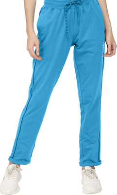 PULAKIN Striped Women Blue Track Pants