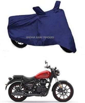 RADHA RANI TARDERS Two Wheeler Cover for Royal Enfield(Meteor BS6, Blue)
