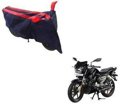 prapt accessories Two Wheeler Cover for TVS(Apache 150, Blue)
