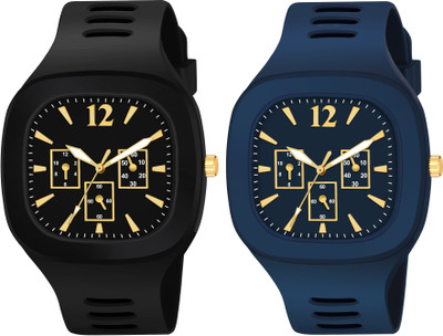 hala Miller Combo of 2 Analog Watch Analog Watch - For Men