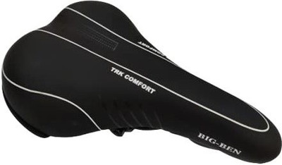 IndiaLot Bicycle Seat Saddle Free Size Complete Seat MTB Bikes with Cushion Padding Bicycle Brake Disk