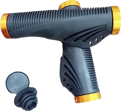 Hitman New Pair Cycling Lock-on Anti-slip Bicycle Handlebar Handle Grips Bicycle Handle Grip(132 mm)