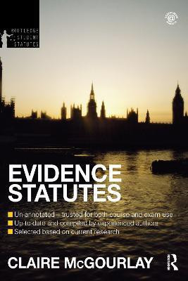 Evidence Statutes 2012-2013(English, Paperback, Cracknell Douglas)